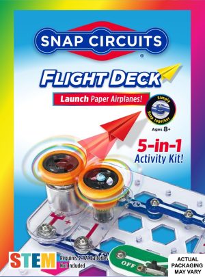 SNAP CIRCUITS Flight Deck STEM Toy,...