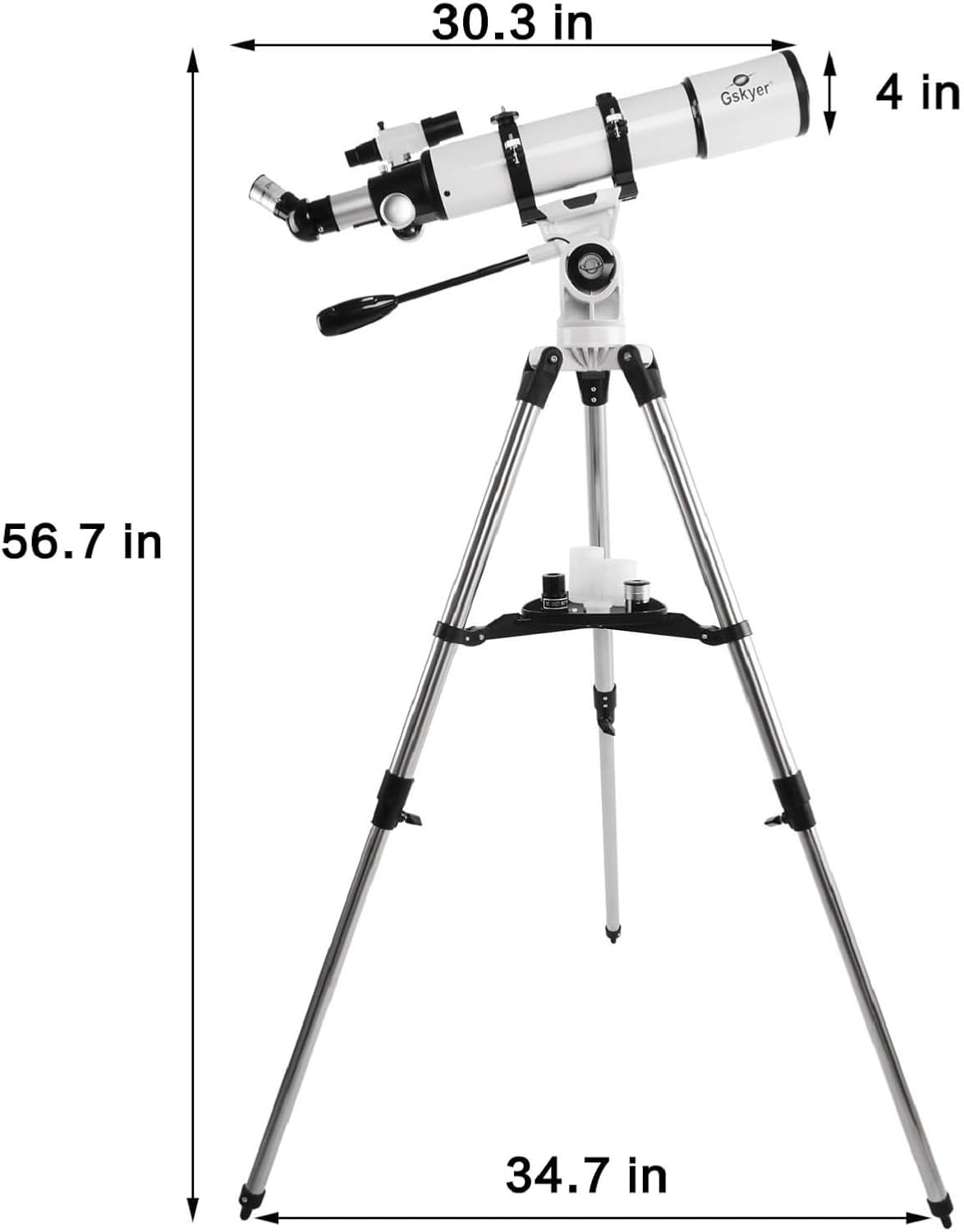 Gskyer Telescope 600x90mm AZ Astronomical Refractor Telescope for Adults - Image 7