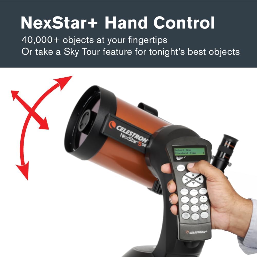 Celestron NexStar 5SE Schmidt-Cassegrain Computerized Telescope - Image 6