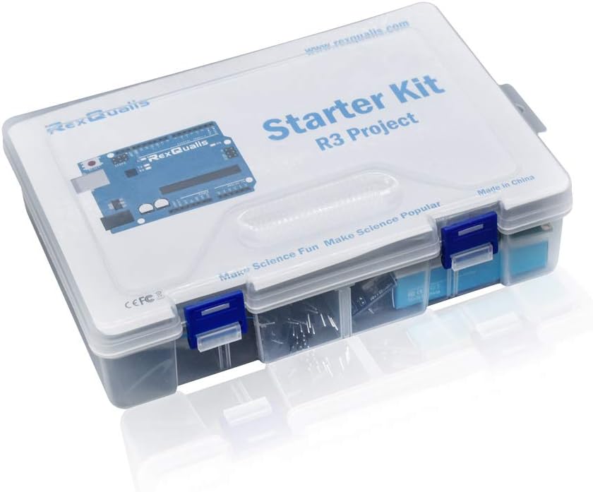 REXQualis Super Starter Kit Based on Arduino UNO R3 with Tutorial and Controller Board Compatible with Arduino IDE - Image 2