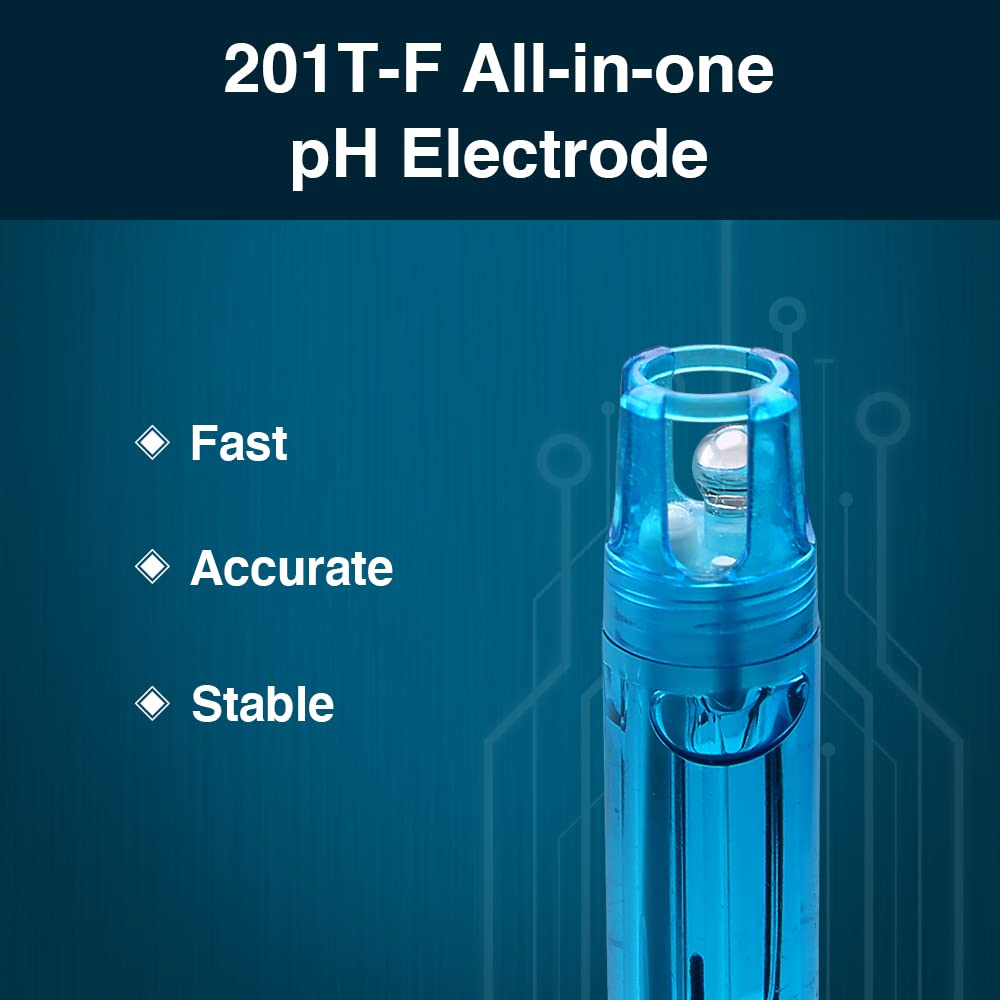 Apera Instruments, LLC-AI501 PH700 Benchtop Lab pH Meter, 0.01 pH Accuracy, 1-3 Points Auto Calibration, 3-in-1 pH/Temp. Electrode - Image 6