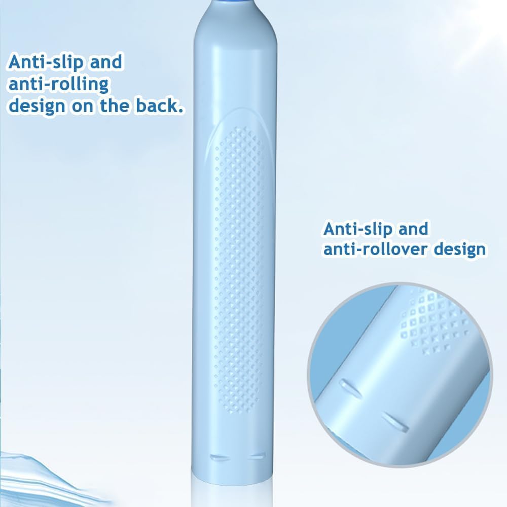 Deep Clean Rechargeable Electric Powered Toothbrush, Rechargeable Electric Toothbrush with 8 Brush Heads,Pressure Sensor to Protect Gums - Image 7