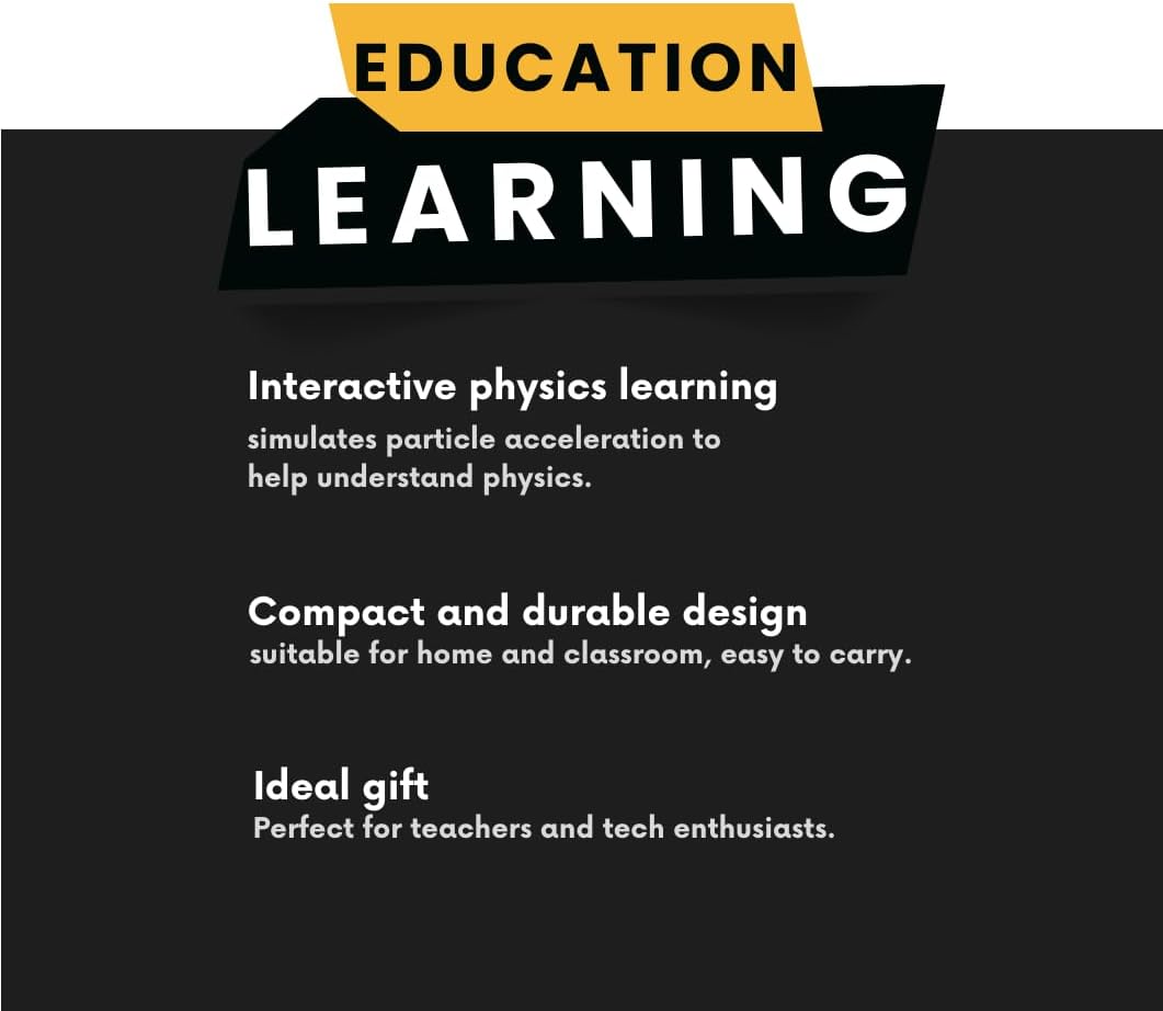 NikolaToy High tech electromagnetic Coil Accelerator - Multifunctional STEM Toy for Science Education and Creative Learning Hands-On Physics Experiment Kit for Adults (electromagnetic Coil) - Image 5