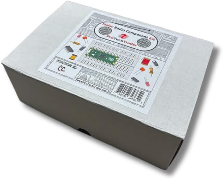 Make Radio Kit Electronics Component Pack for 12 Guided Projects