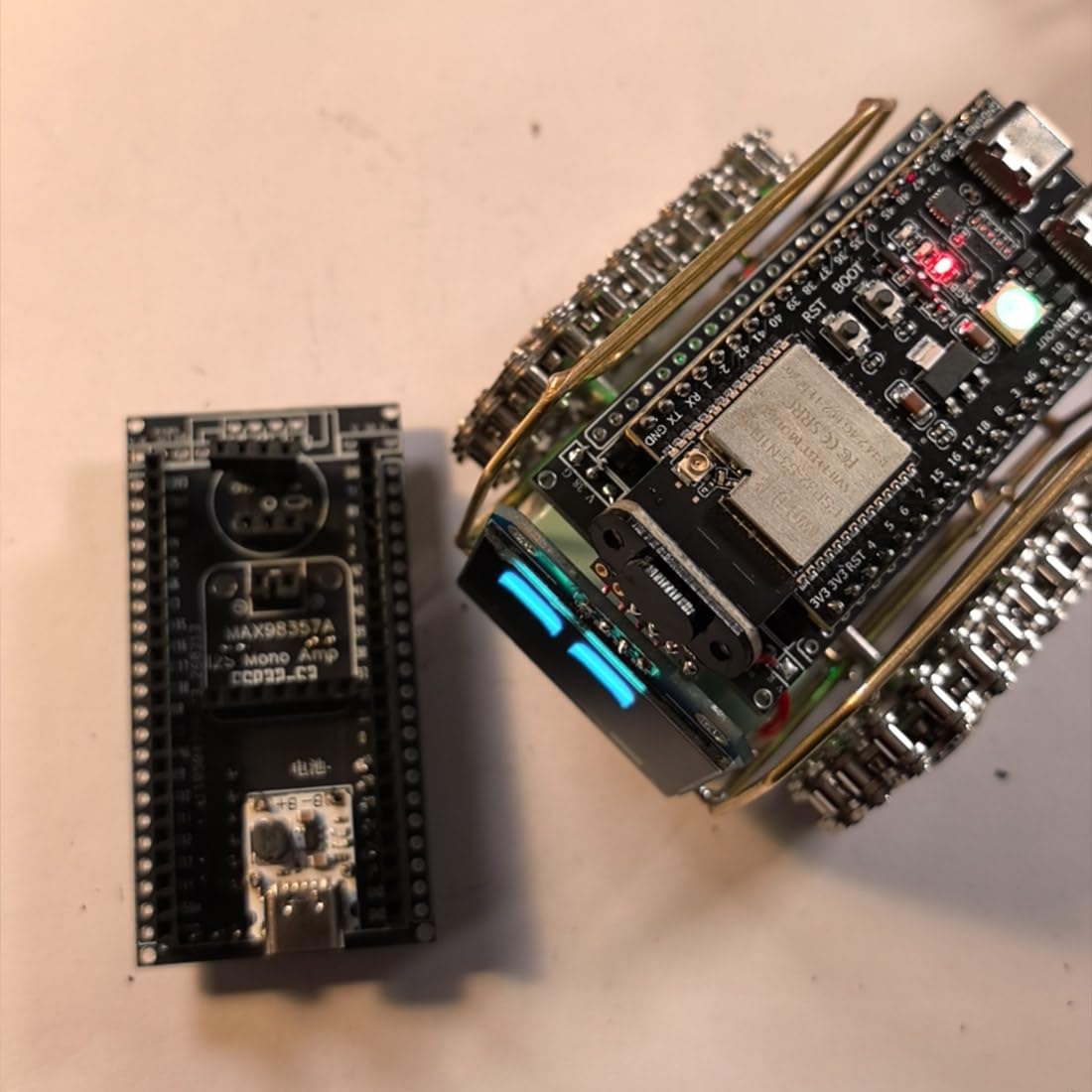 DIY Robot Soldering Kit for Adults, Programmable Smart Robot Car with OLED Display and Voice Interaction, Advanced Electronics Project with Type-C, Unique Gift for Enthusiast - Image 3