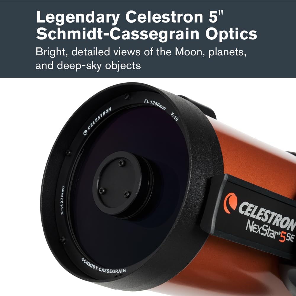 Celestron NexStar 5SE Schmidt-Cassegrain Computerized Telescope - Image 4
