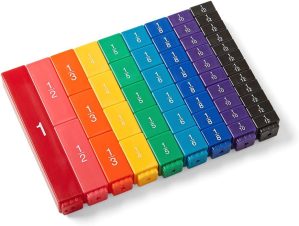 hand2mind Rainbow Fraction Tower Cu...