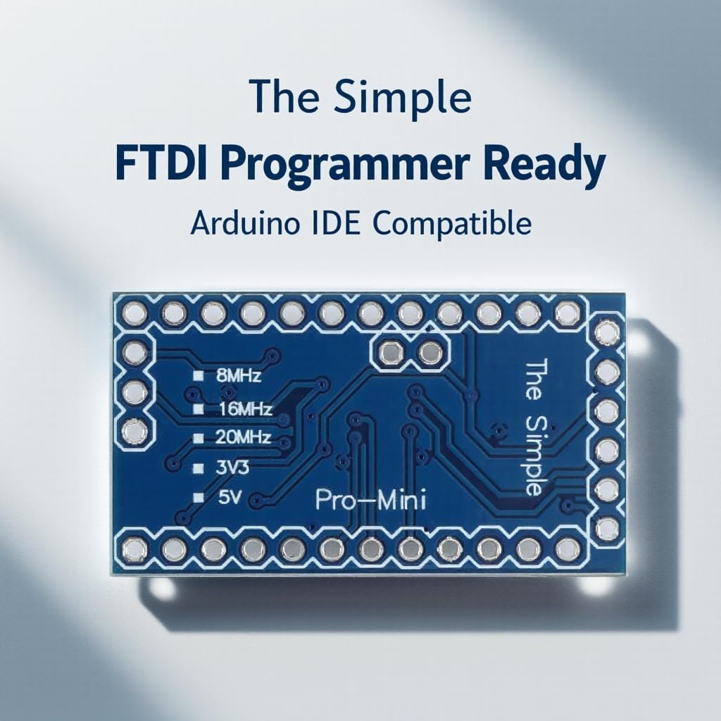 2Pcs Pro Mini 3.3V ATMEGA328PB Development Board - Compatible for Arduino, USB Programmer, Low Power, Improved Version - Image 5