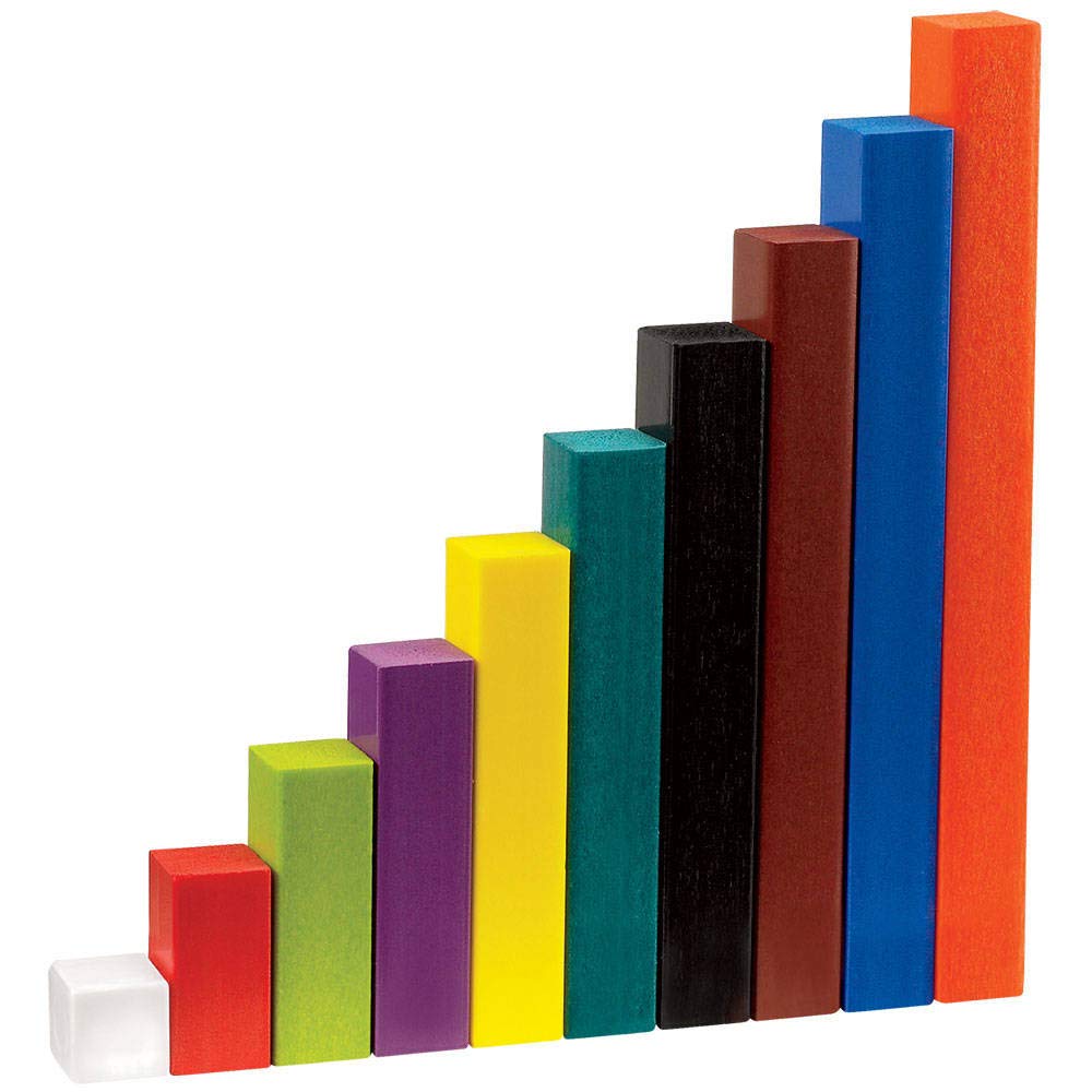 hand2mind-93538 Take Home Math Manipulatives Kit for Kids Grade K-2, with Snap Cubes, Base Ten Blocks, Cuisenaire Rods, Pattern Blocks, Color Tiles and Learning Clock, Homeschool Supplies (292 Pieces) - Image 8