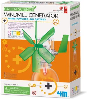 4M Toysmith, Green Science Windmill...