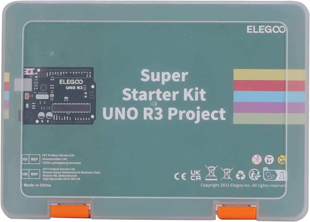 ELEGOO UNO R3 Project Super Starter Kit with PDF Tutorial for Beginners - Image 2