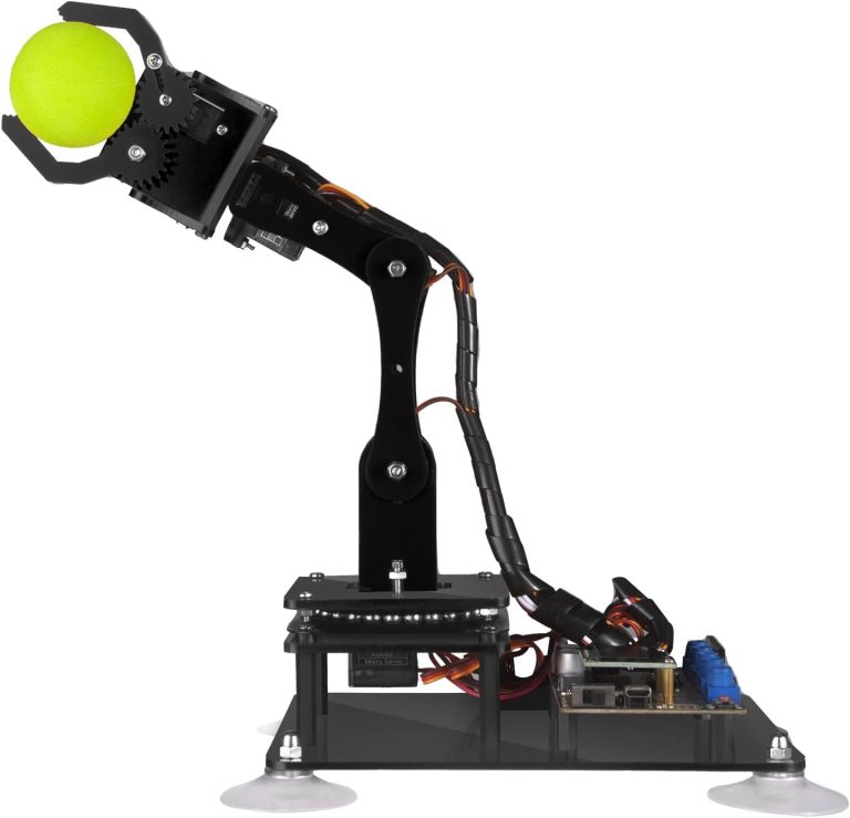 Adeept 5DOF Robotic Arm Kit for Arduino IDE, Programmable DIY Coding Kits