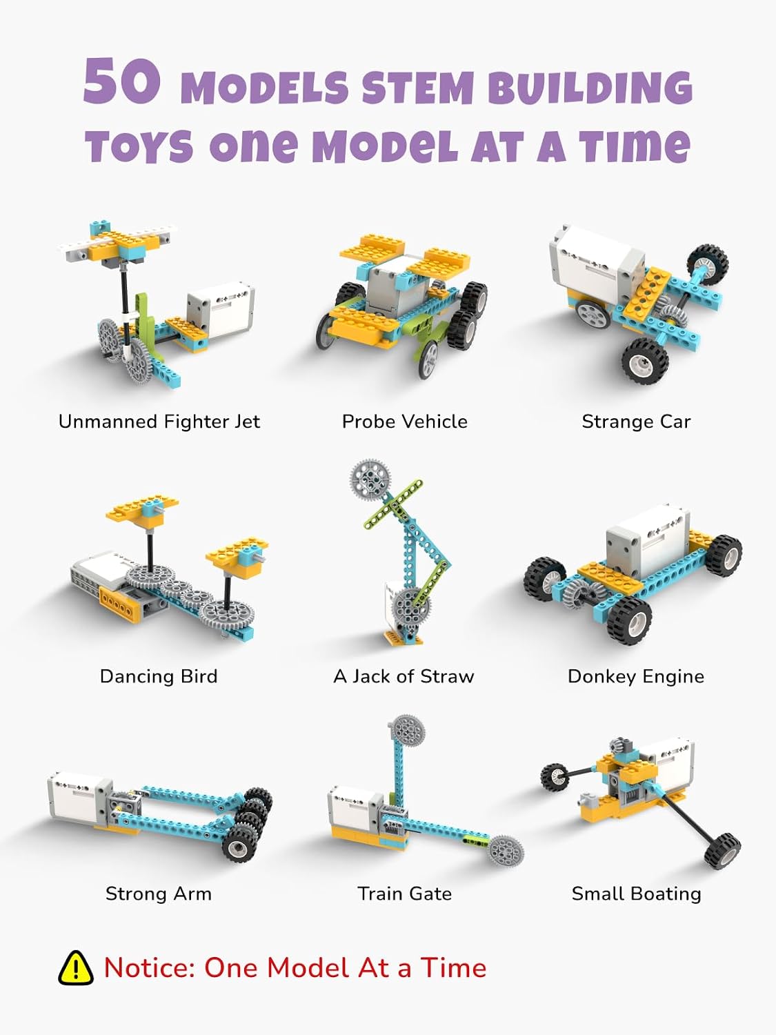 Veecafiodi Science Kits for Kids Age 8-12, 50 in 1 STEM Toys for Kids 6-12, Motorized Building Toy for Boys Girls, Educational Engineering Set, Birthday Gift - Image 6