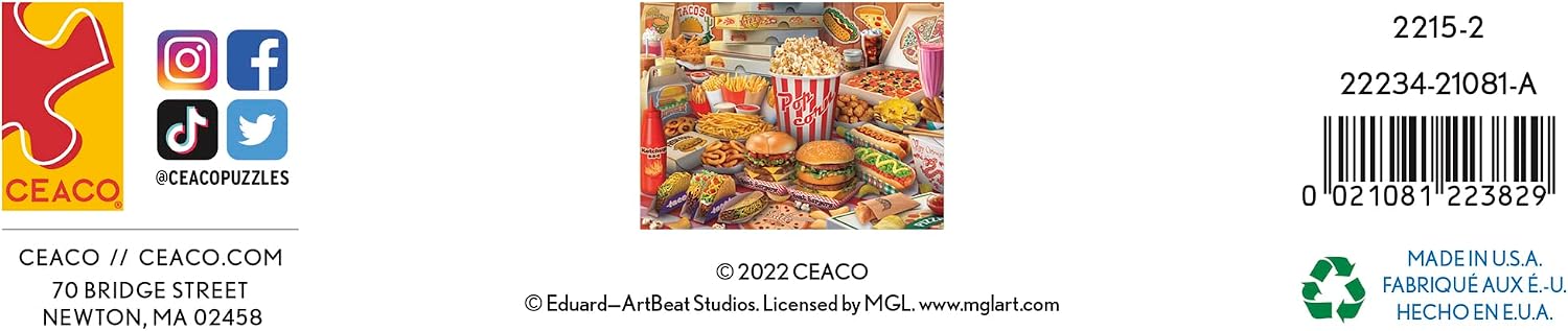 Ceaco - Yum Yum - 300 Large Piece Jigsaw Puzzle for Adults - Image 7