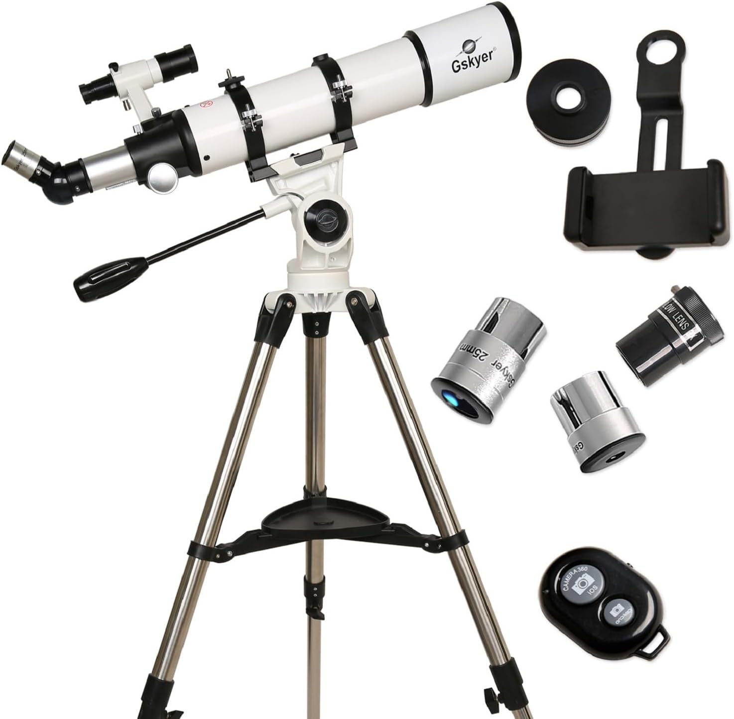 Gskyer Telescope 600x90mm AZ Astronomical Refractor Telescope for Adults - Image 8