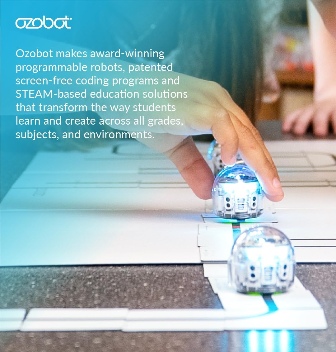 Ozobot Color Code Magnets Speed Kit, Interactive Coding Learning Tool for Kids Ages 3+, Enhances Logic & Problem Solving Skills, 18 Tiles, Evo & Color Codes Magnets Base Kit Required Not Included - Image 2