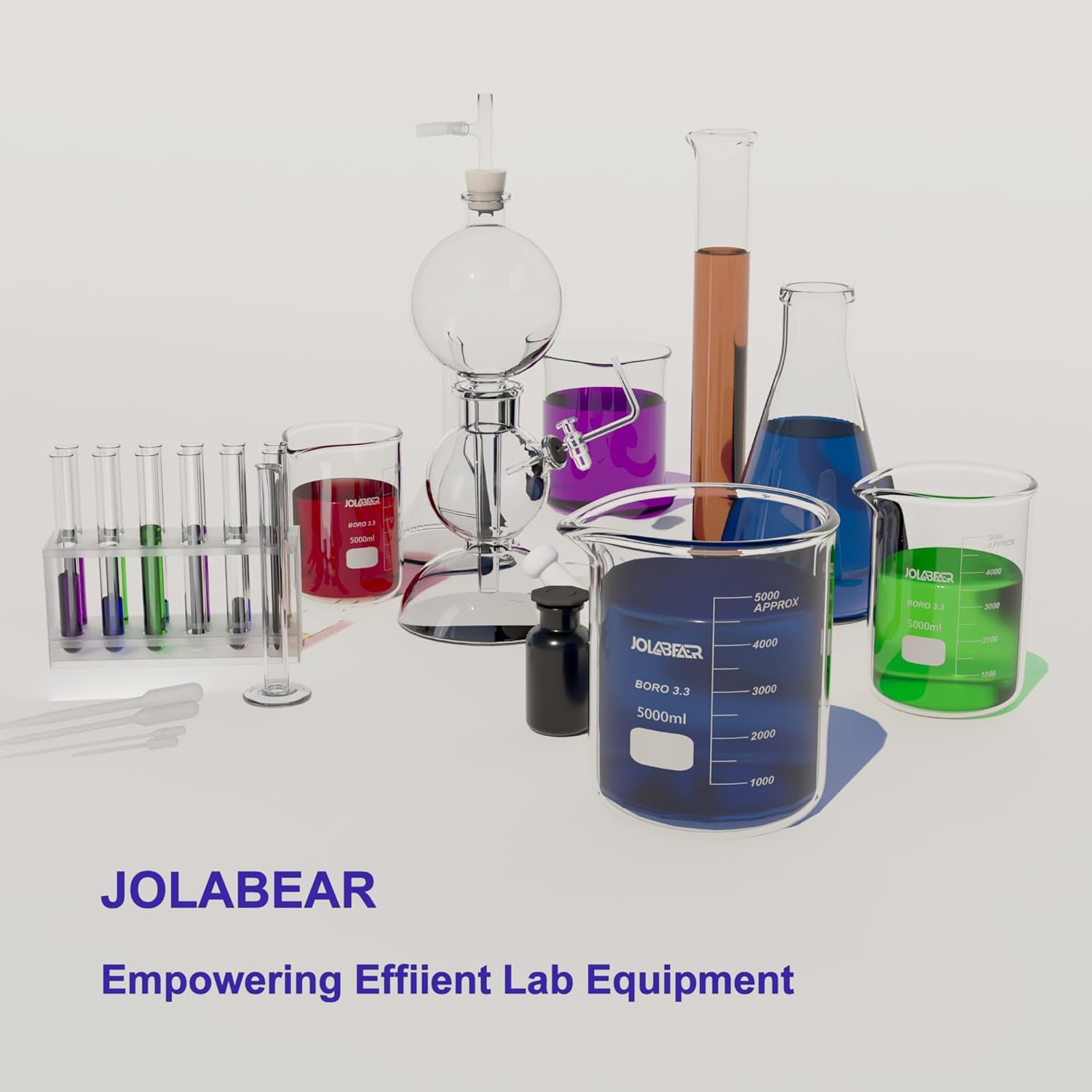 JOLABEAR 10000ml/10L Durable Glass Beaker, 3.3 Borosilicate - Image 5