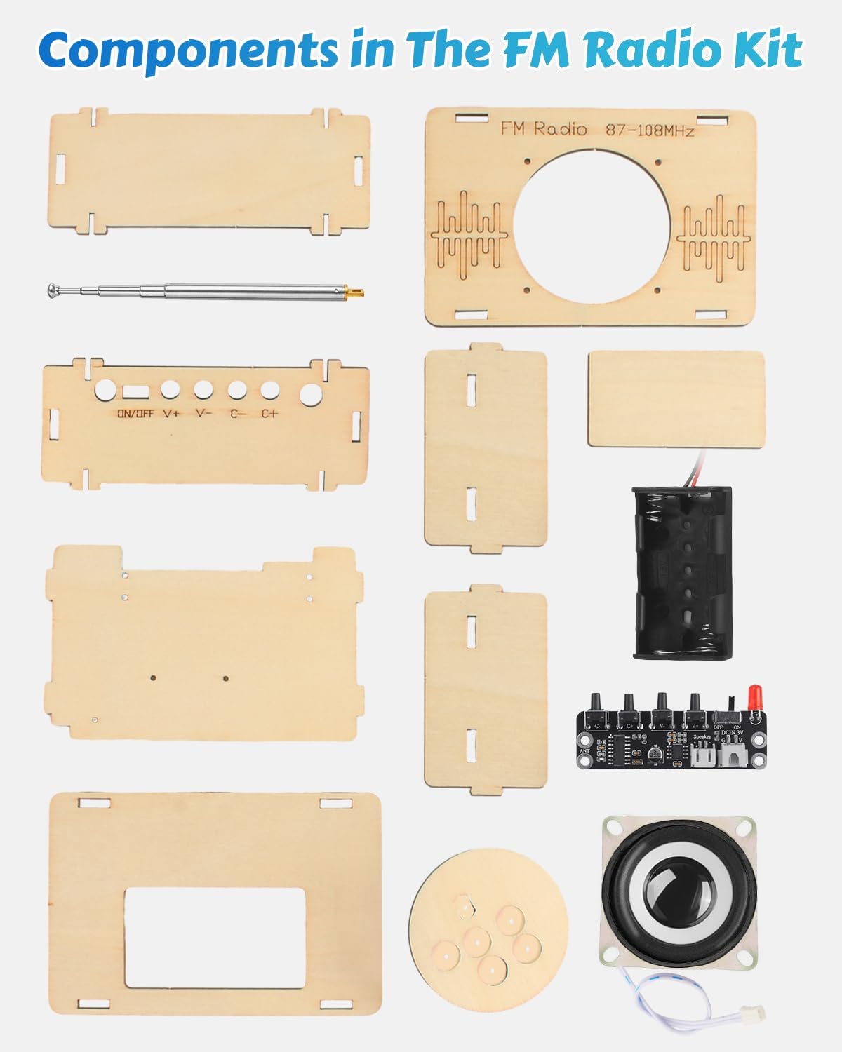 Poraxy Science Kits for Kids Age 8-12 12-14, STEM Kits 8-10, Build Your Own FM Radio Kit, Electronic DIY Experiment Engineering Building Project, Toys Gifts for Teen Boys Girls 9 11 13 15 16+ - Image 7