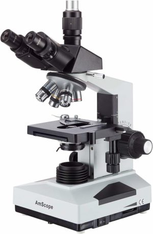 AmScope T490B Compound Trinocular M...