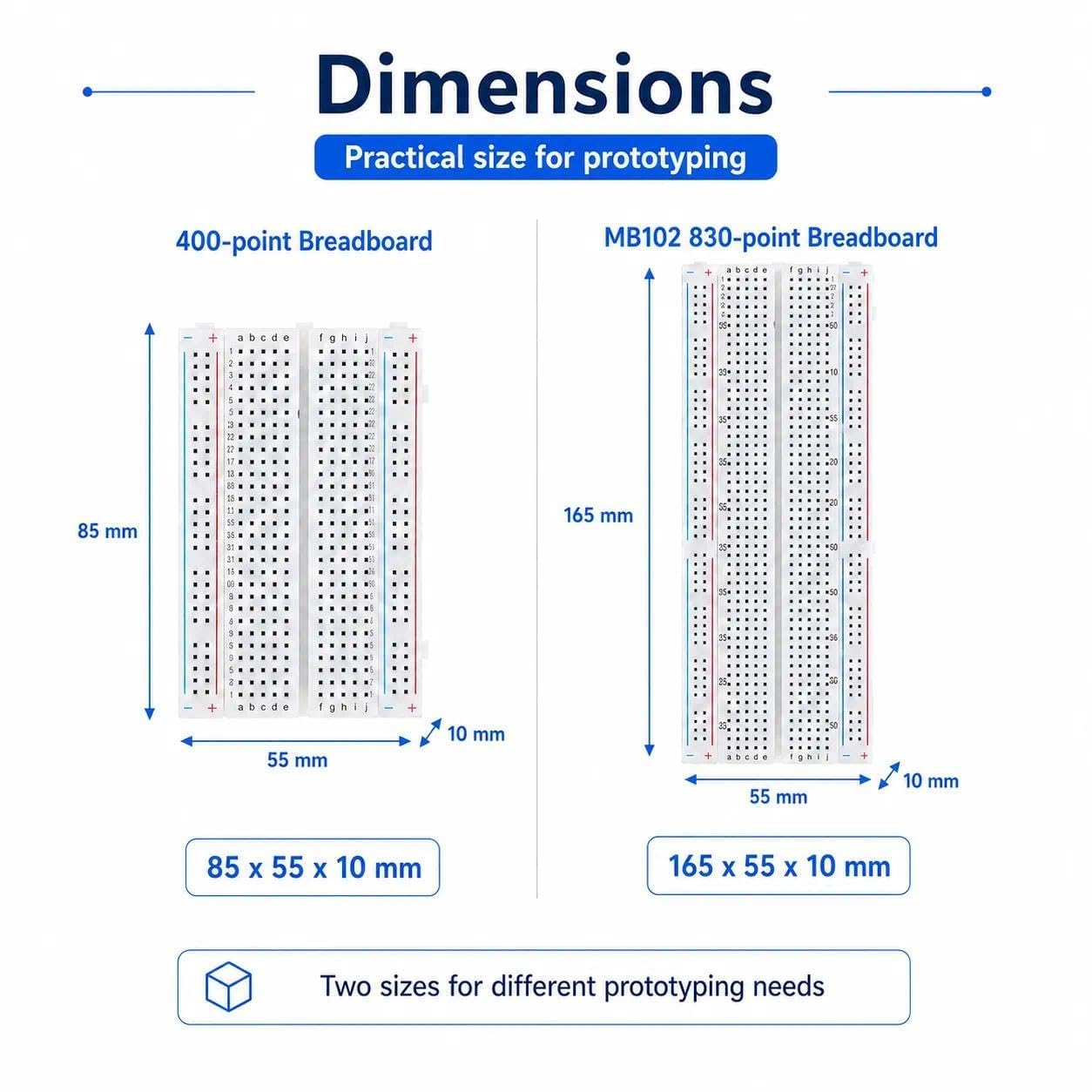 4 Breadboard Kit 970 Jumper Wires with Tweezers for Electronics Projects - Image 5