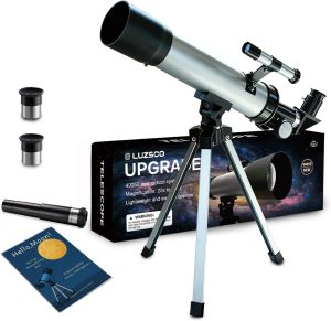 Telescope for Kids, 50mm 100x Silve...