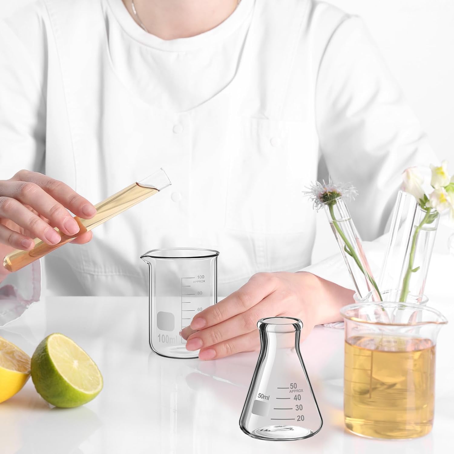 Frienda 30 Pcs 50/100/250/500/1000ml Lab Glassware Beaker Set - Image 5