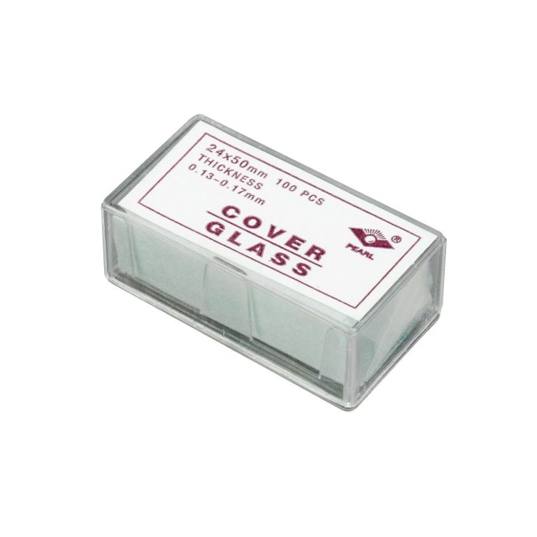 AmScope CS-24X50-100 Glass Cover Slides, 24mm x 50mm, 100 Pieces