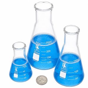 Glass Erlenmeyer Flask Set – ...