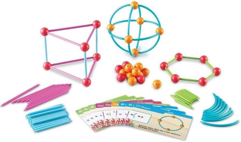 Learning Resources Dive Into Shapes! A Sea & Build Geometry Set