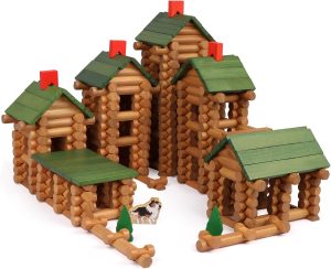 Wondertoys 530 Pcs Wooden Logs Set ...