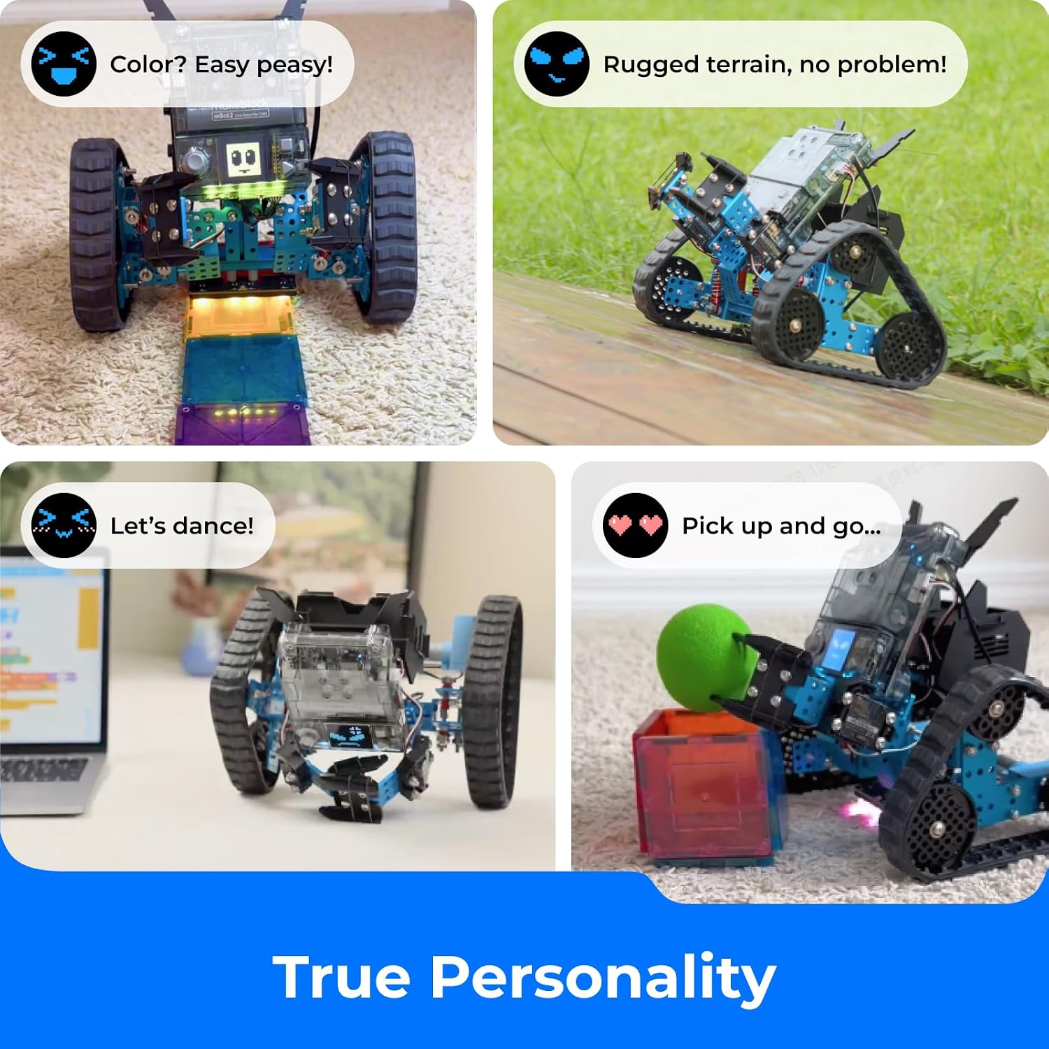 Makeblock mBot2 Rover Robotics Kit for Kids Ages 8-12 - Image 3