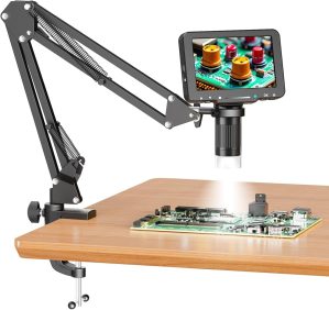 5″ LCD Digital Soldering Micr...
