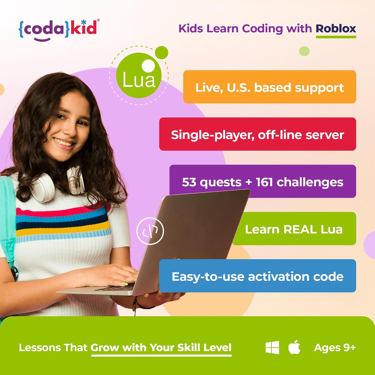 CodaKid Roblox Coding Box for Kids - Game Design & Lua Programming Activity, Ages 9+ - Includes 12 Months Access & Online Mentor Support - Image 2