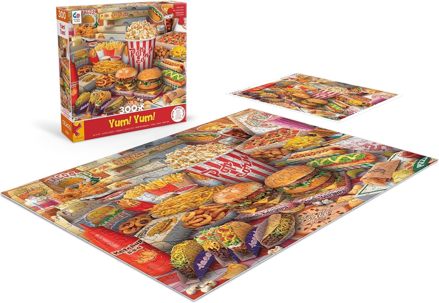 Ceaco - Yum Yum - 300 Large Piece Jigsaw Puzzle for Adults - Image 4
