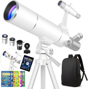 Hawkko Telescope Kit for Kids 8-12,...