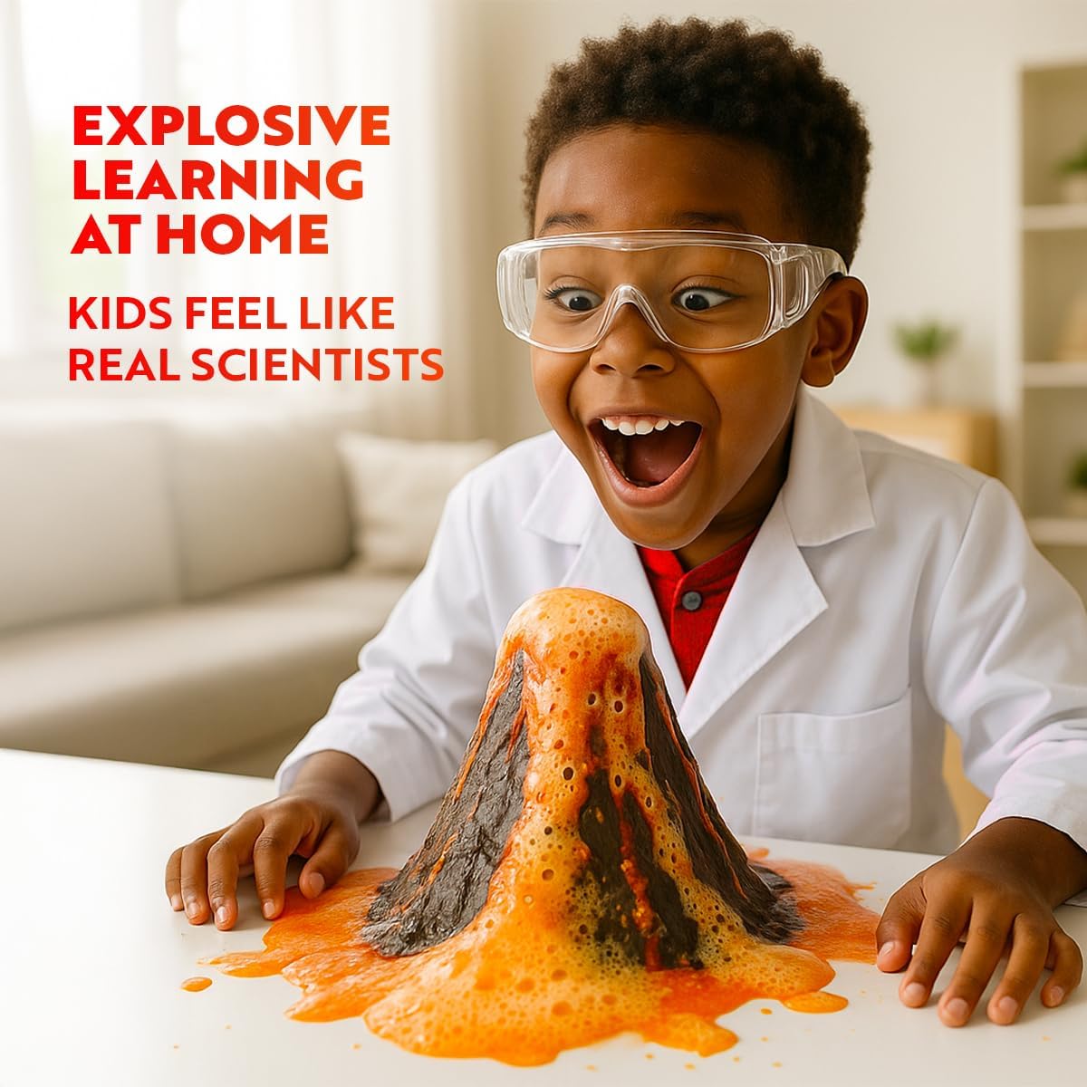 Playz Mega Kaboom! Explosive Science Kit for Kids Age 8-12 Kids Chemistry - Image 7