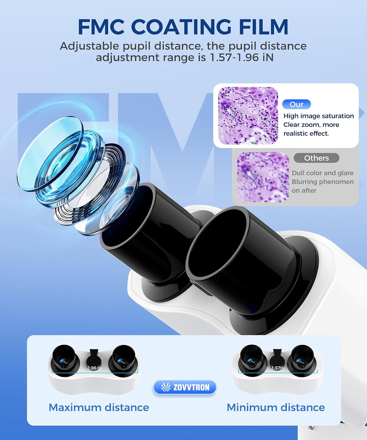 PalliPartners Compound Binocular Microscope for Adults, Professionals&Kids - Image 4