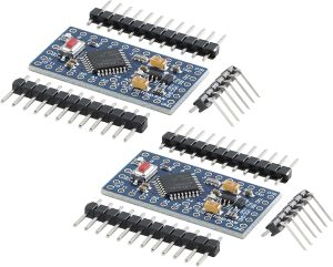 2Pcs Pro Mini 3.3V ATMEGA328PB Deve...
