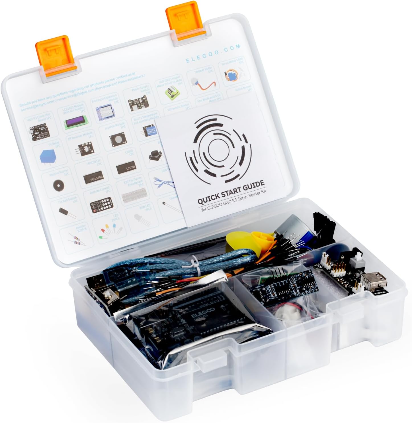 ELEGOO UNO R3 Project Super Starter Kit with PDF Tutorial for Beginners - Image 5