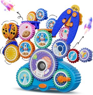 STEM Gears Toys for Kids Ages 3+, C...