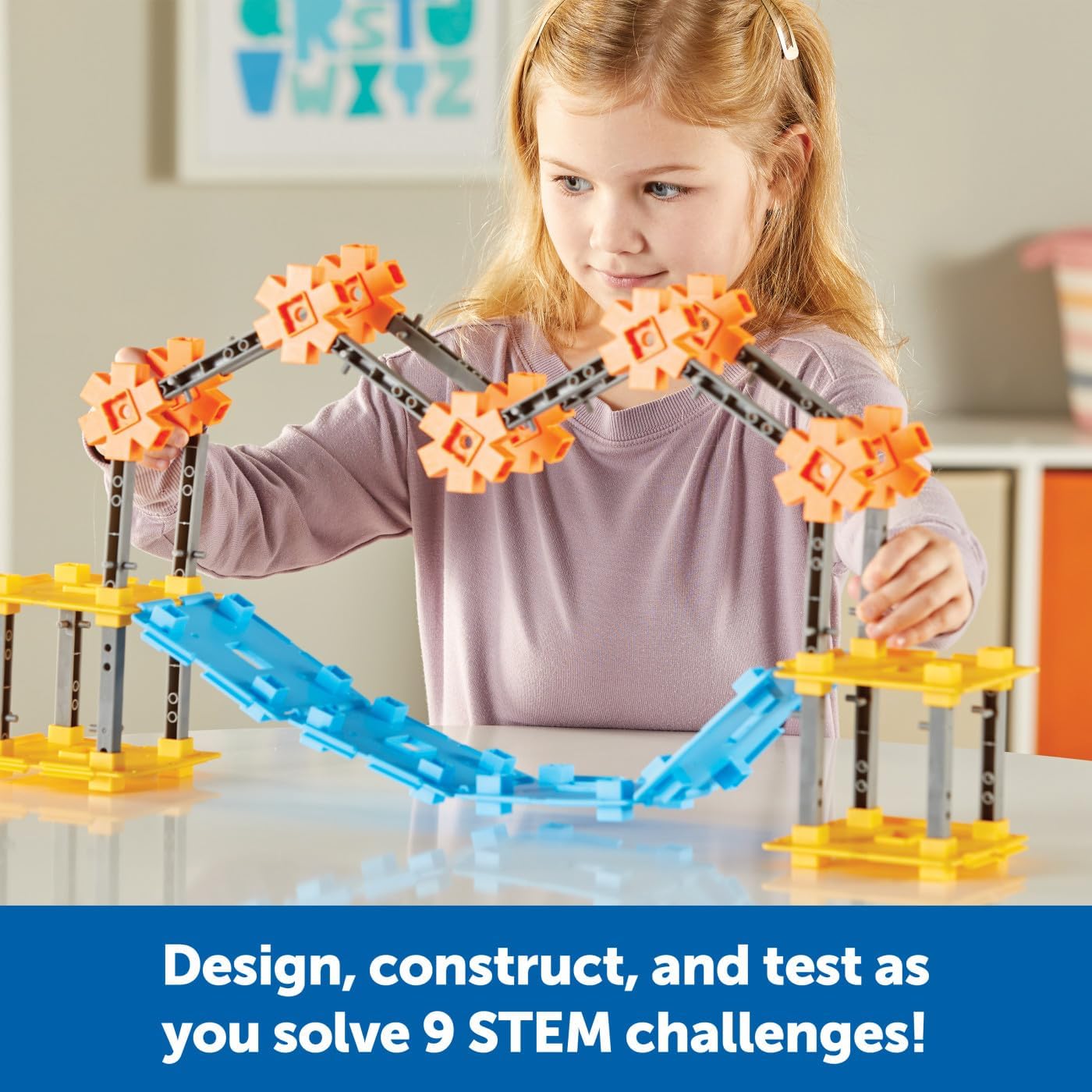 Learning Resources STEM Explorers Bridge Builders - Building Science Toys, Fine Motor Skills, Toddler Explorer Kit, Gifts for Boys and Girls - Image 2