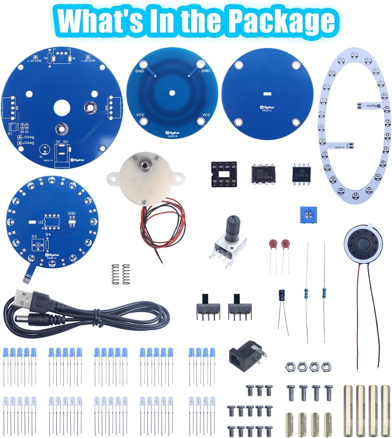 PEMENOL Soldering Project Kit, Rotating Solar System Globe Kit - Image 7