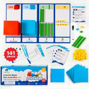 Simply magic 141 PCS Base Ten Block...