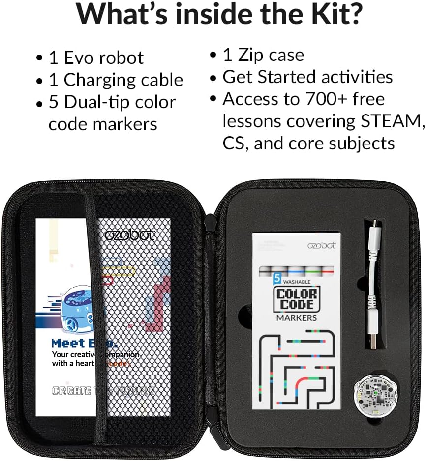 Ozobot Evo Coding Robot Kit | Ages 5-11 | STEM Coding for Kids & Teachers - Image 5