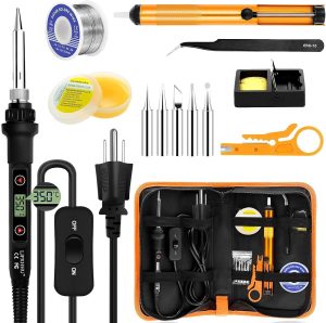 80W LCD Soldering Iron Kit Adjustab...