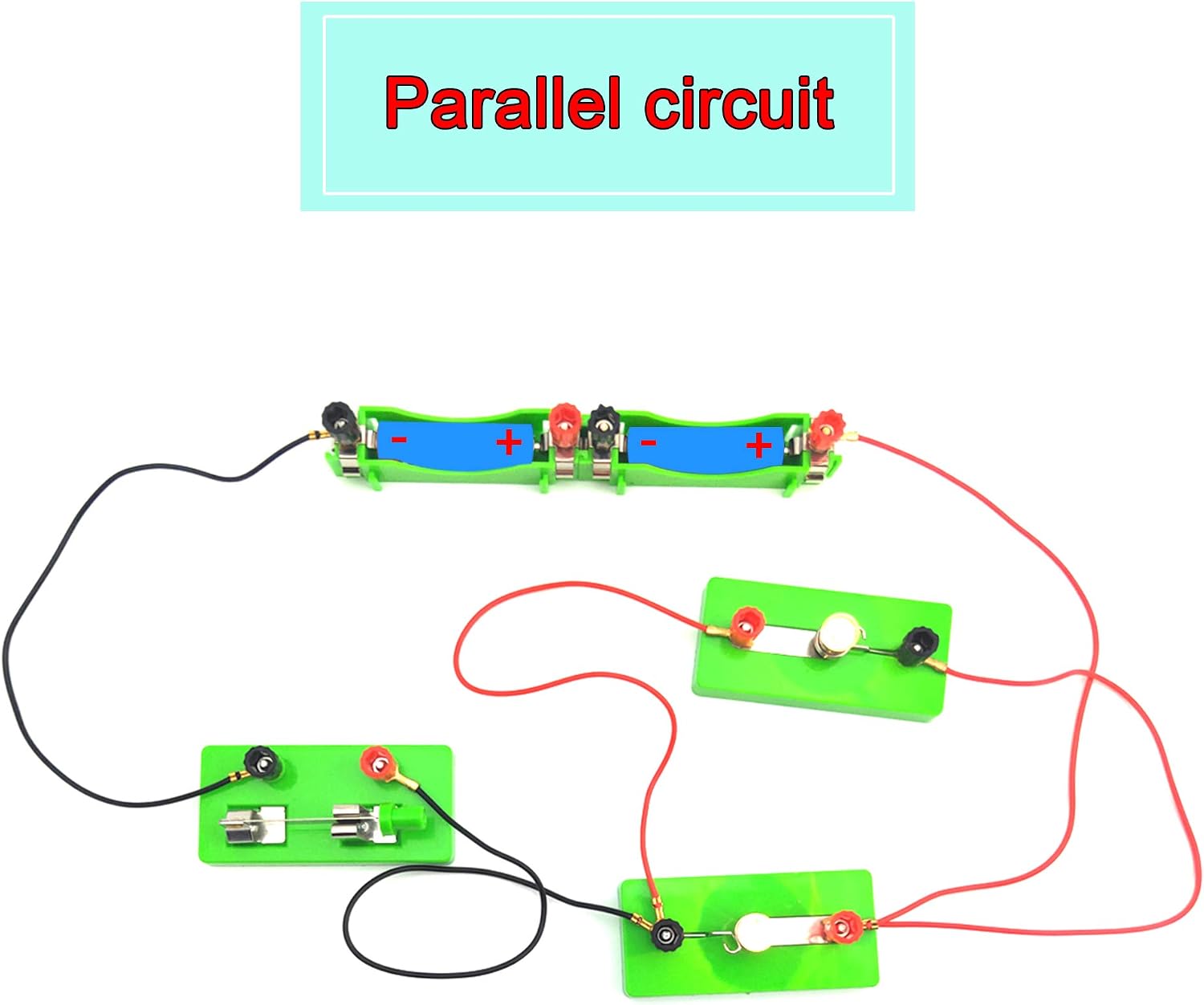 EUDAX Physics Science Lab Learning Circuit kit,Electricity Experiment Set,Building Circuits for Student Junior Senior High School Students (Basic kit) - Image 6