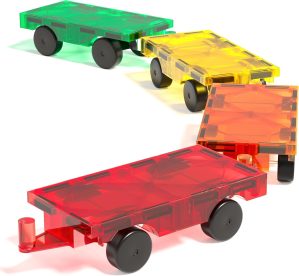 Magnetic Tiles Car Building Kit for...
