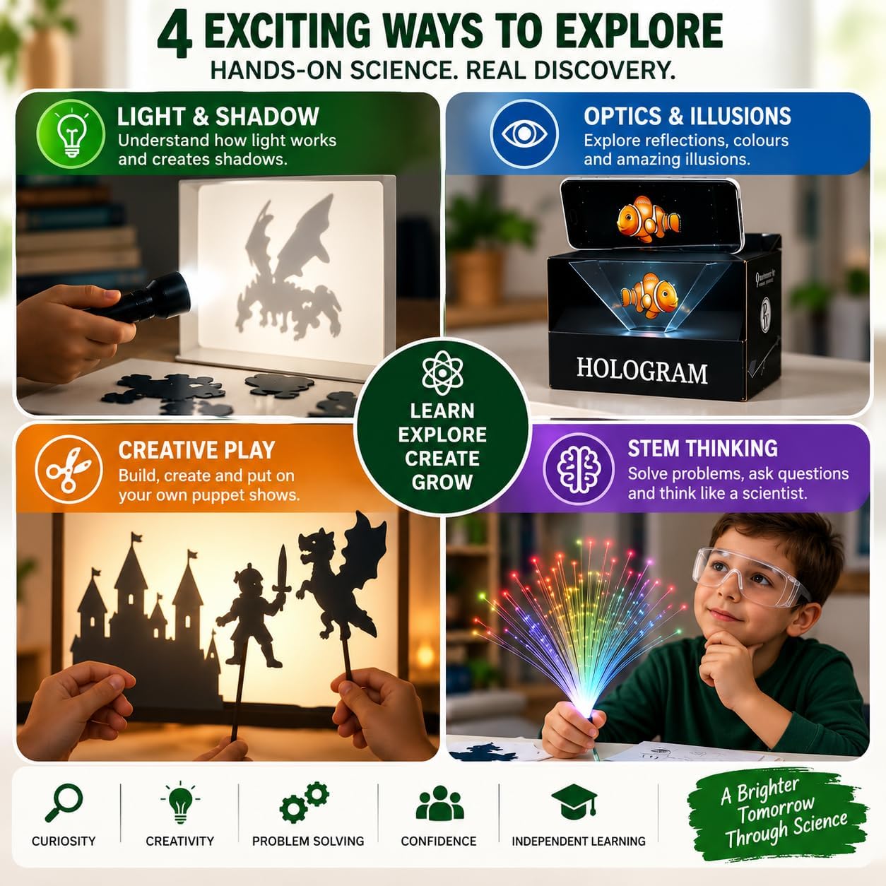 PW Science Experiment Kit for Kids Ages 8–14, 100+ STEM DIY Activities - Image 5