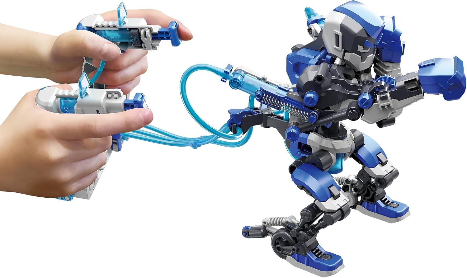 Thames & Kosmos Hydraulic Boxing Bots STEM Experiment Kit | Build Two Hydraulic-Powered Boxing Robots! | Explore Water-Powered Systems | Challenge a Friend to a Robot Duel! - Image 3