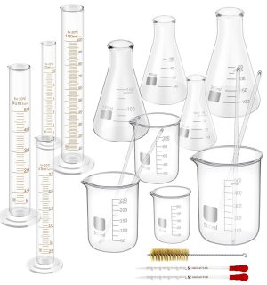 FOUR E’S SCIENTIFIC Glass Bea...